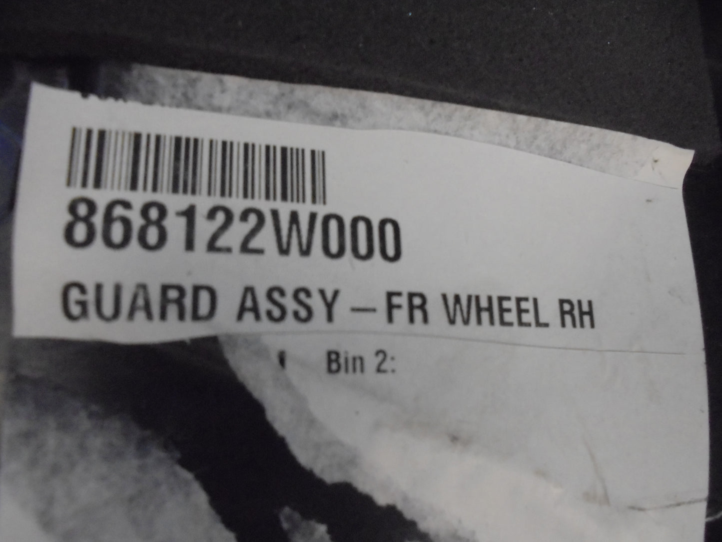 Hyundai Santa Fe Genuine Right Hand Front Inner Splash Guard New Part