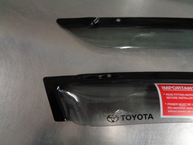 Toyota RAV4 Genuine Slimline Weathershield Set Of 4 New Part