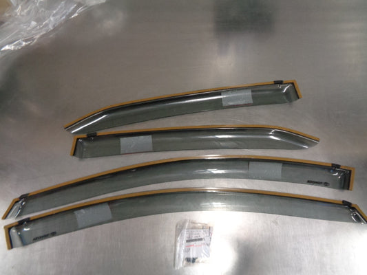 Toyota Corolla Sedan Genuine Slimline Weathershield Set New Part