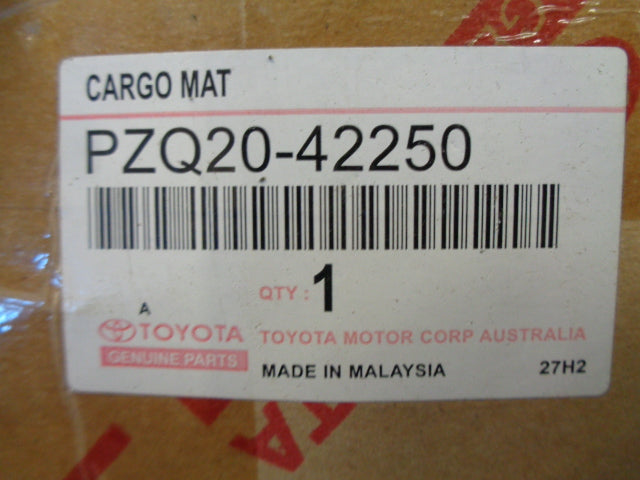Toyota RAV4 Genuine Rubber Cargo Mat New Part