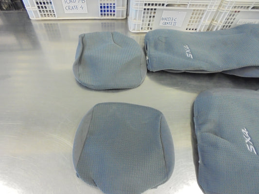 Suzuki SX4 Genuine Cloth Front Seat Cover Set New Part