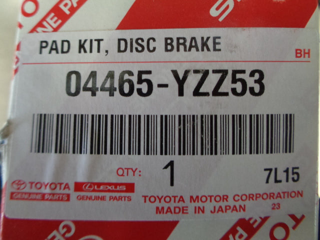 Toyota Landcruiser 80 Series Genuine Front Disc Brake Pad Set New Part