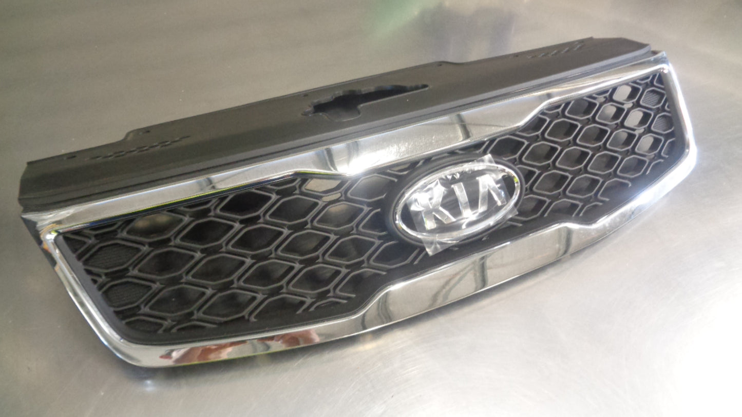 Kia Rio Genuine Radiator Grill Cover New Part