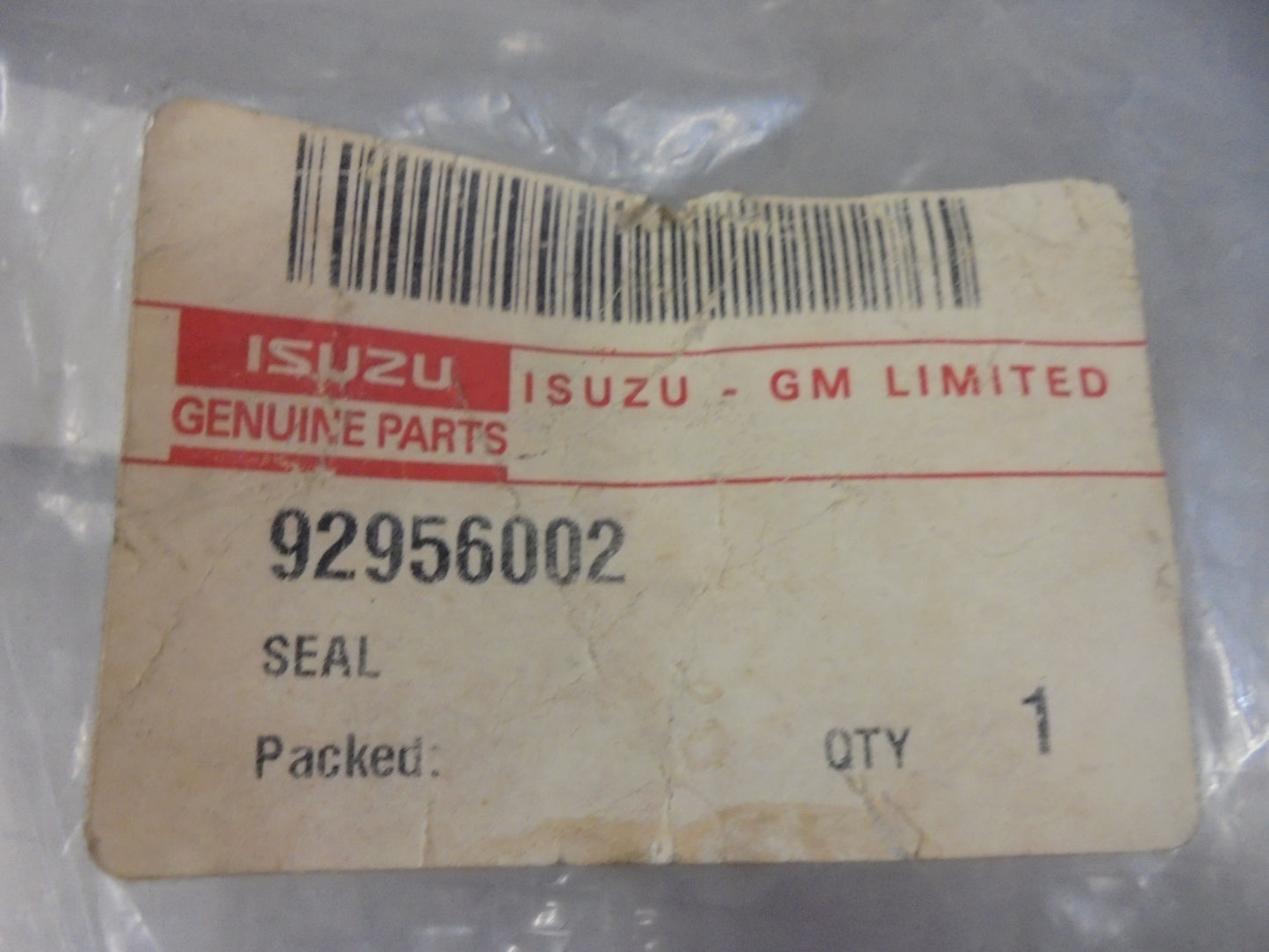 Isuzu N5 Series Genuine Engine Cover Foam Tape New Part