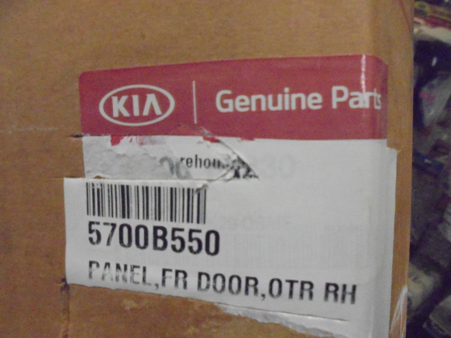 Mitsubishi Outlander Genuine Right Hand Front Door Skin Panel New Part