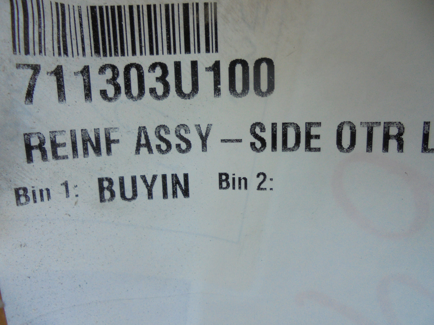 Kia Sportage Genuine Left Hand Front Side Panel (Renforcement ASM) New Part