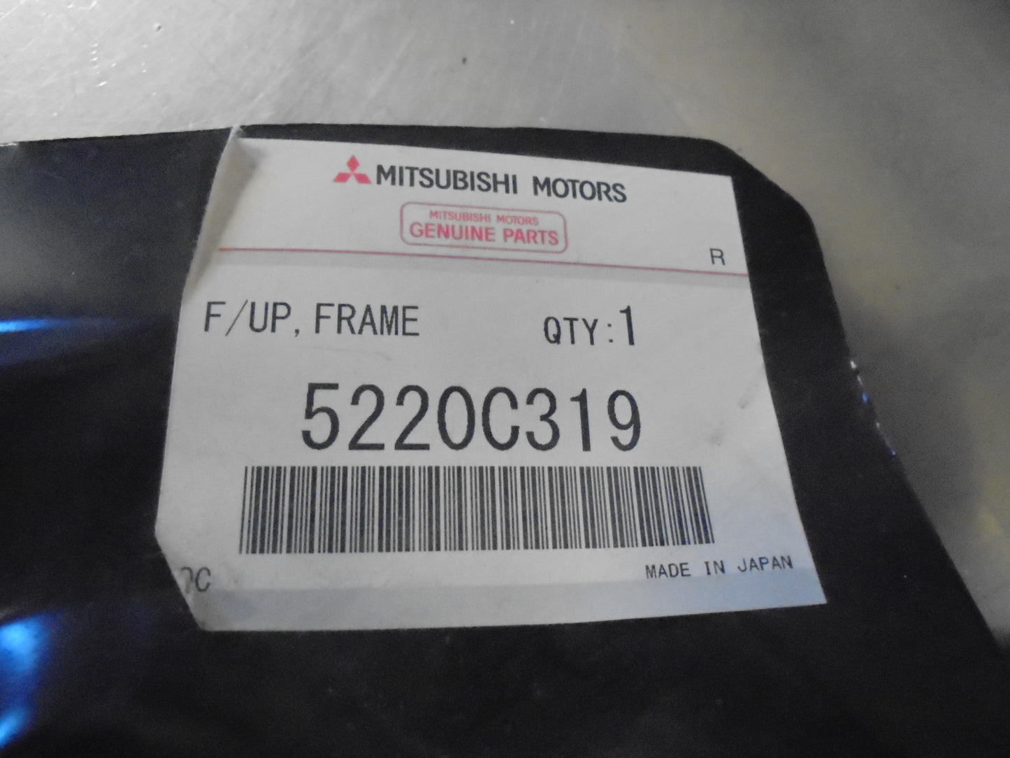 Mitsubishi Pajero Genuine Front Fender Frame Shield New Part