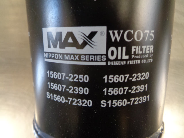 Wesfil Nippon Max Series Oil Filter Suits Hino 300 Series New Part