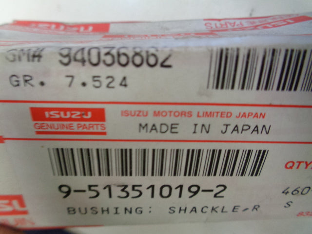 Isuzu FTR113 Genuine Rear Leaf Spring Bushing New Part