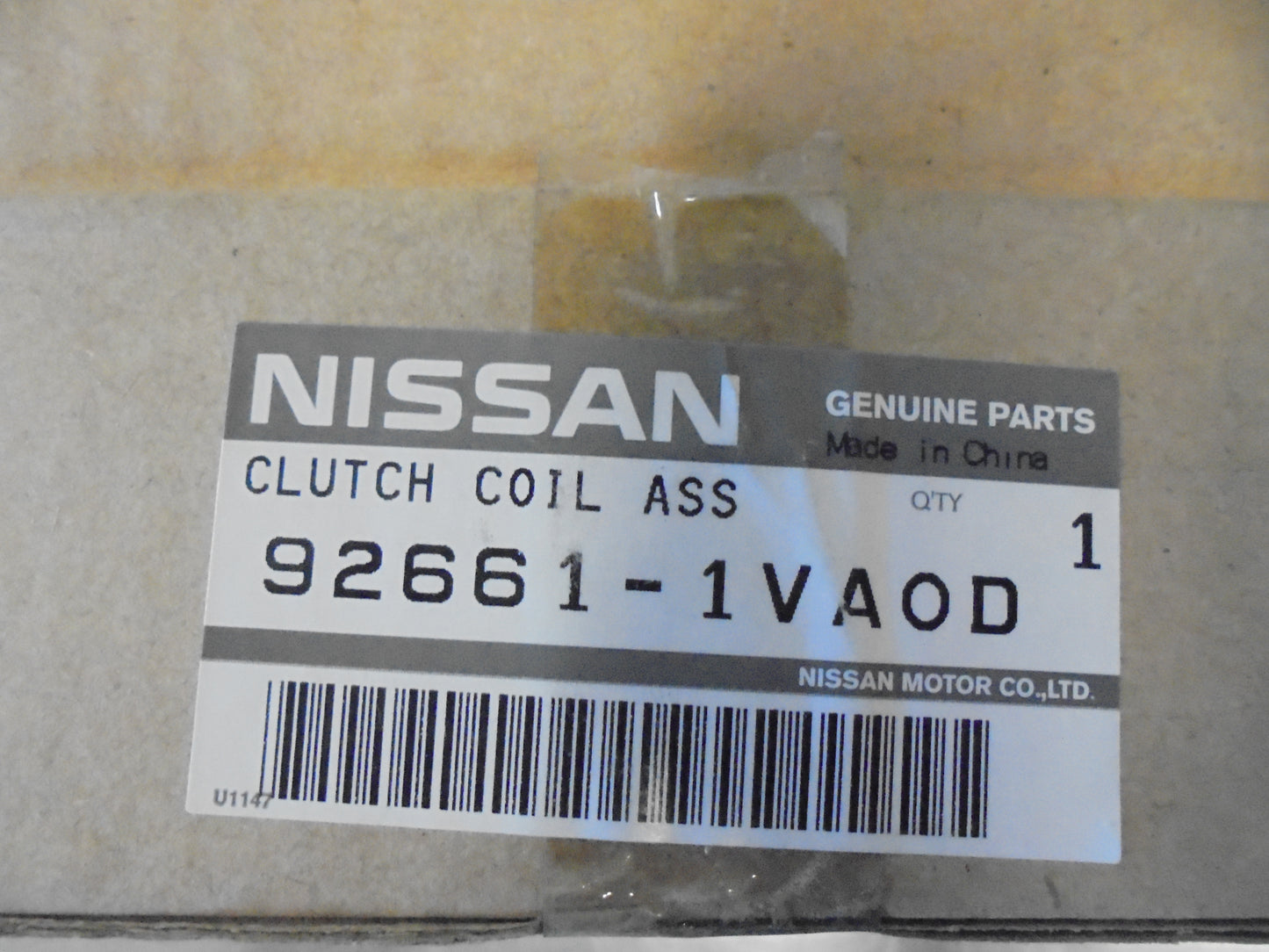 Nissan Xtrail T31 Genuine A/C Clutch Coil Assembly New Part