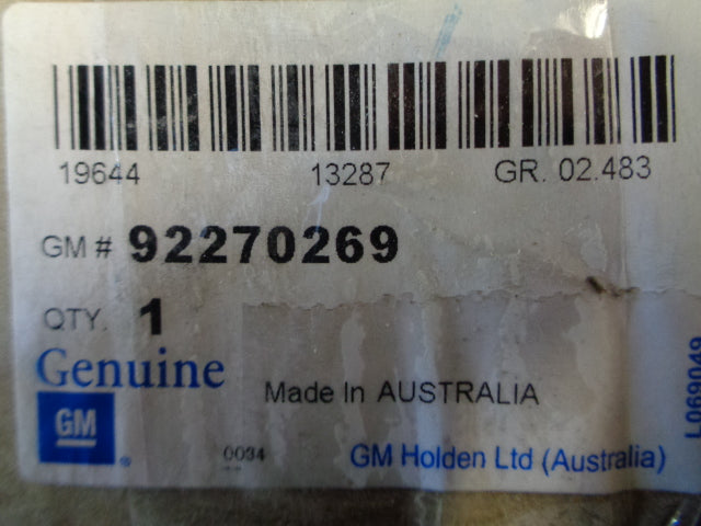 Holden VF Commodore Genuine Fuse Panel Cover New Part