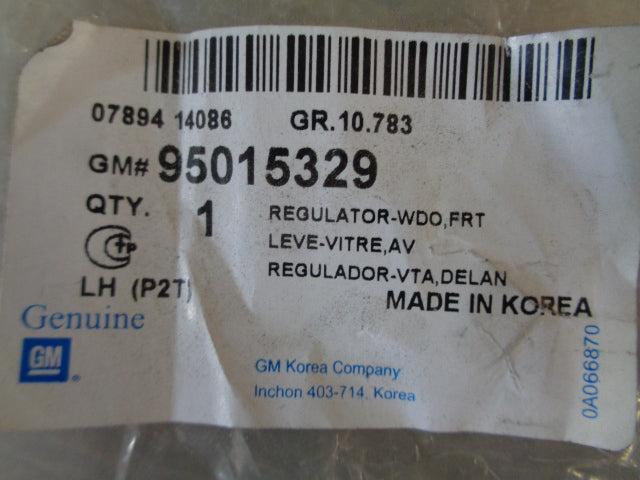 Holden TK Barina Genuine Front Left Hand Window Regulator New Part