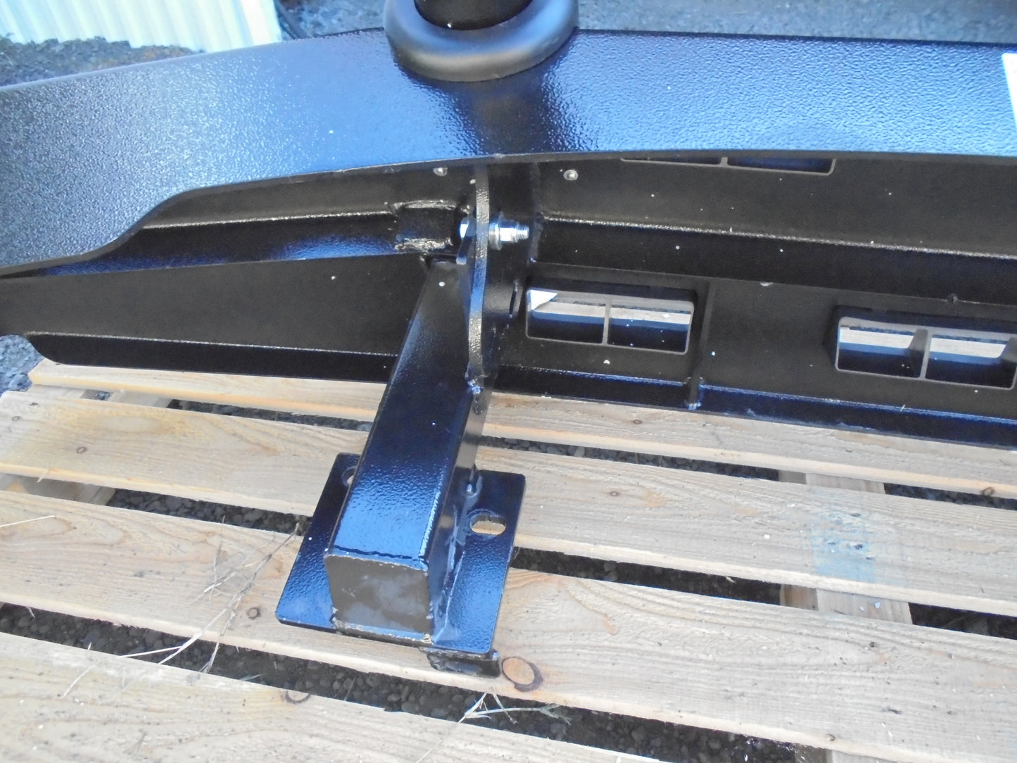 ECB Alloy Bull Bar Black Ripple Powder Coat Finish Suits RA Rodeo-Isuzu D-Max New Part