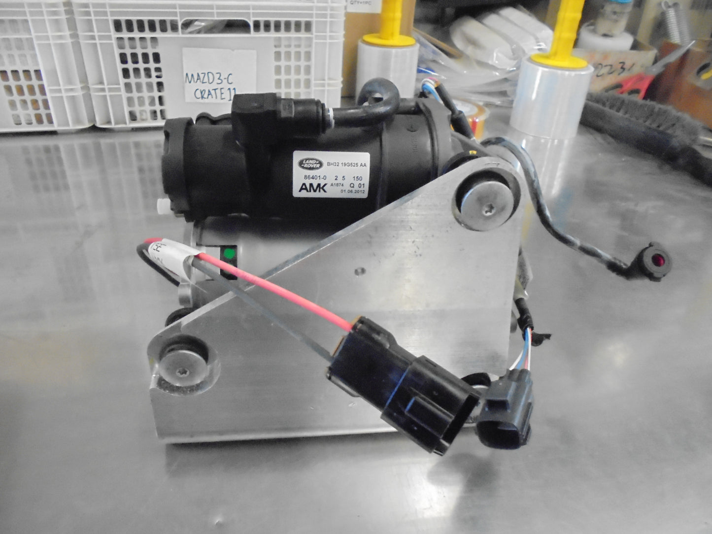 Land Rover Discovery 4 Or Ranger Rover Sport Genuine Left Hand Compressor Suspension Leveling New Part