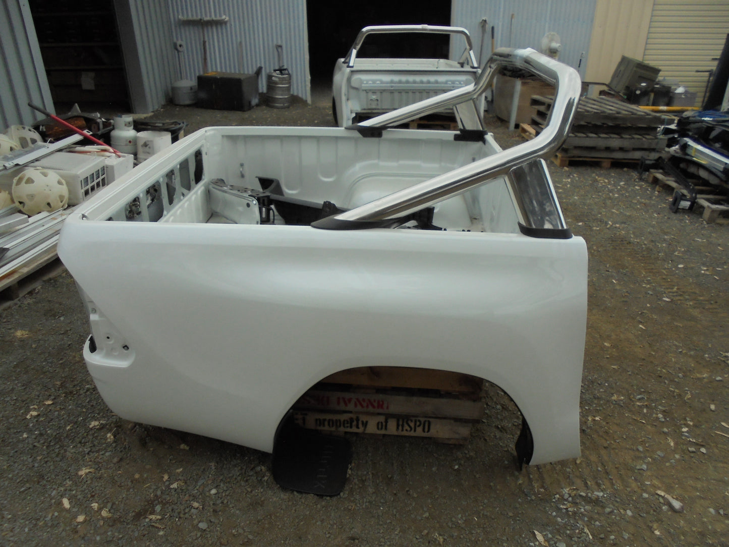 Toyota Hilux SR5 Dual Genuine Cab Tub (No Tail Lights) Pearl White New Part