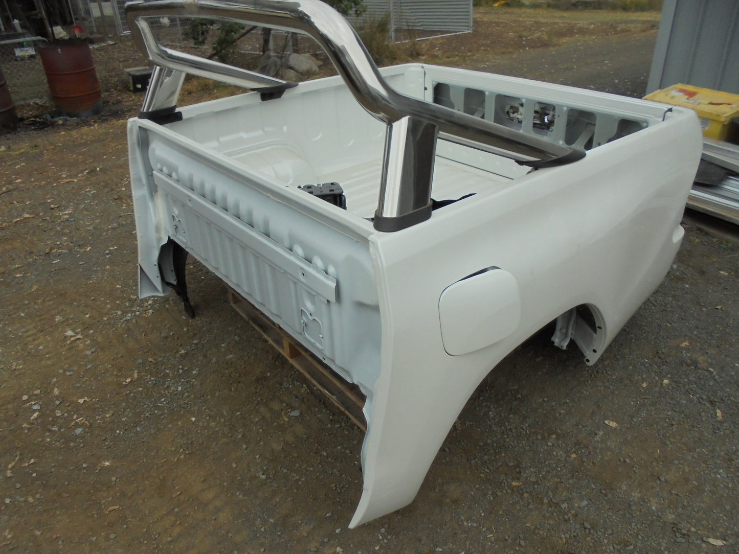 Toyota Hilux SR5 Dual Genuine Cab Tub (No Tail Lights) Pearl White New Part