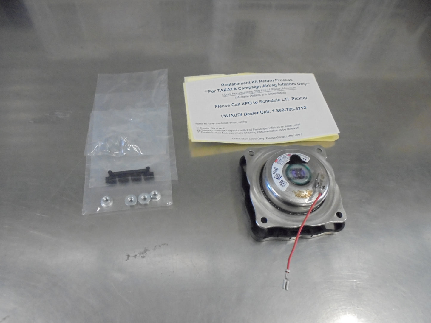VW-Audi-Seat Genuine Air Bag Actuator New Part