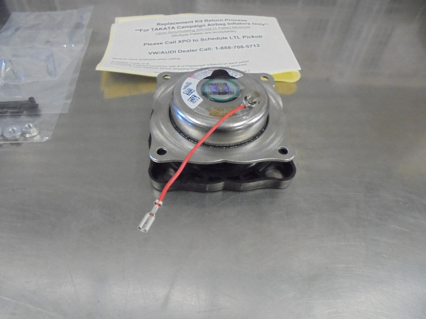 VW-Audi-Seat Genuine Air Bag Actuator New Part
