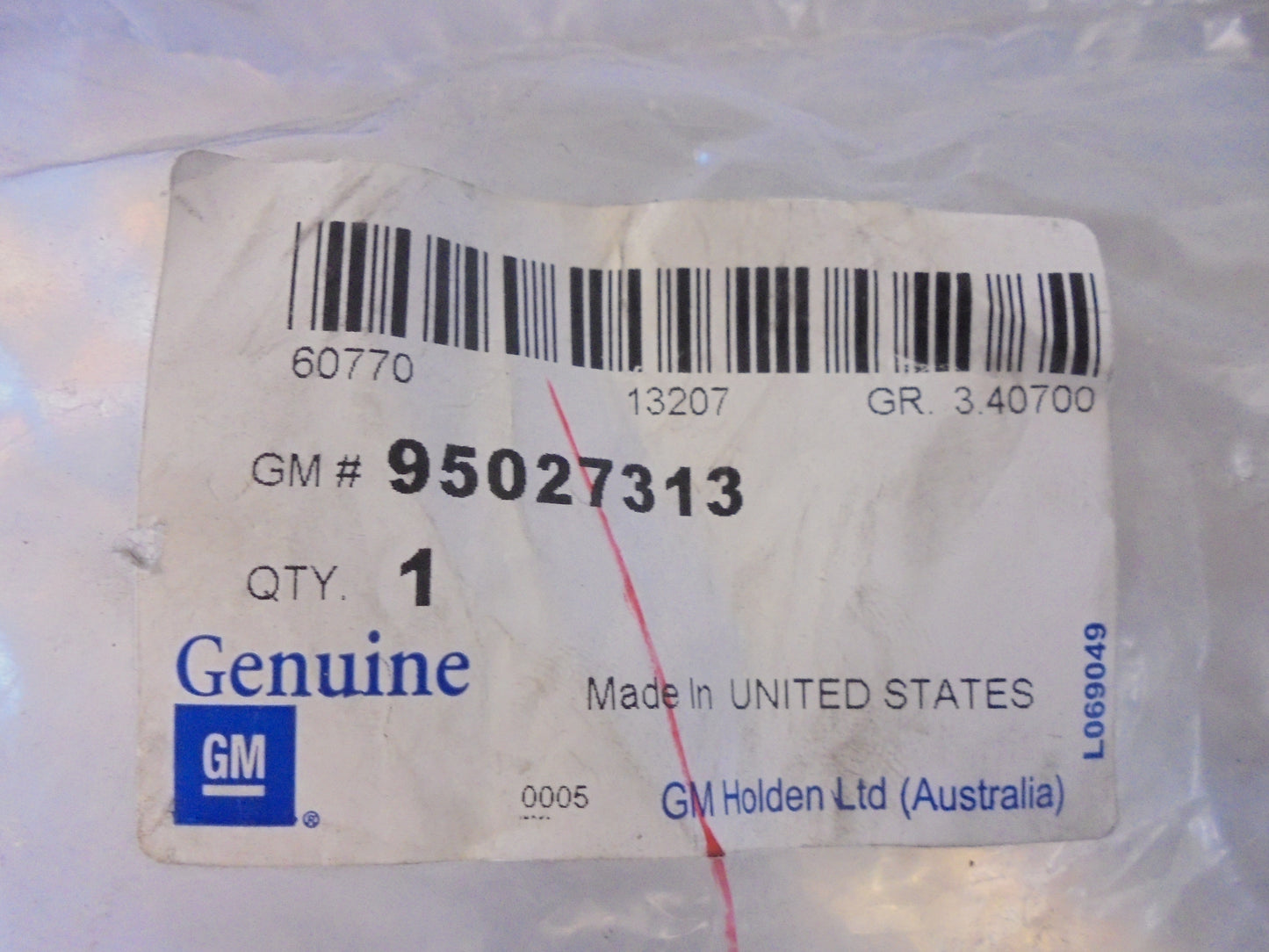 Barina Spark Genuine Air Duct Hose Outlet New Part