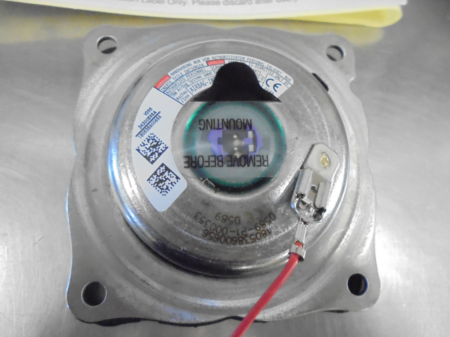 VW-Audi-Seat Genuine Air Bag Actuator New Part