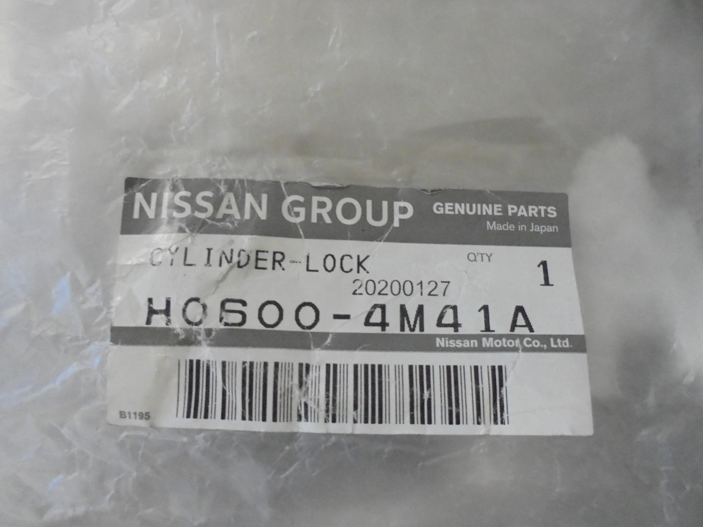 Nissan GT-R Skyline Genuine Door Cylinder And Key Set New Part