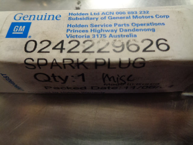 Holden Astra/Vectra/Zafira/Captiva/Cruze Genuine Spark Plug New Part