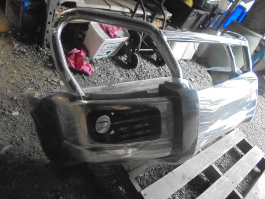Isuzu D-Max Genuine Chrome Alloy Bull Bar SX Low Ride New Part