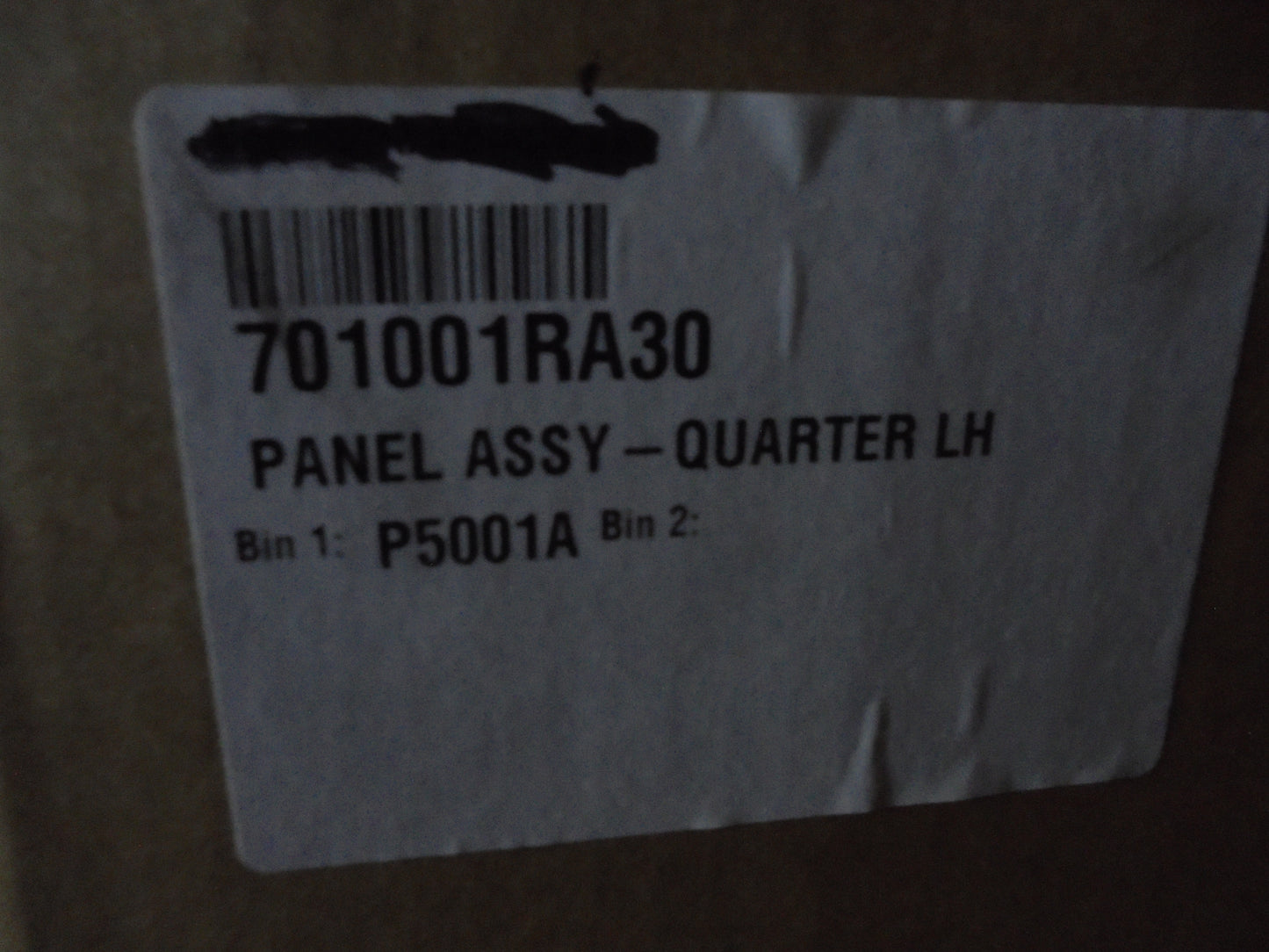 Hyundai Accent Genuine Left Hand Rear Quarter Panel Assembly New Part