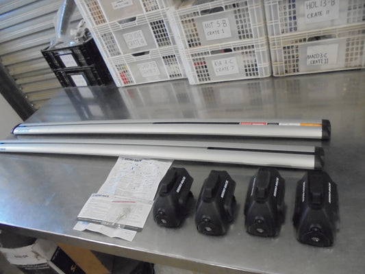 Rhino SX Leg Kit & Rhino Vortex Silver 2 Bar Kit Suits Toyota Landcruiser 200 New Part