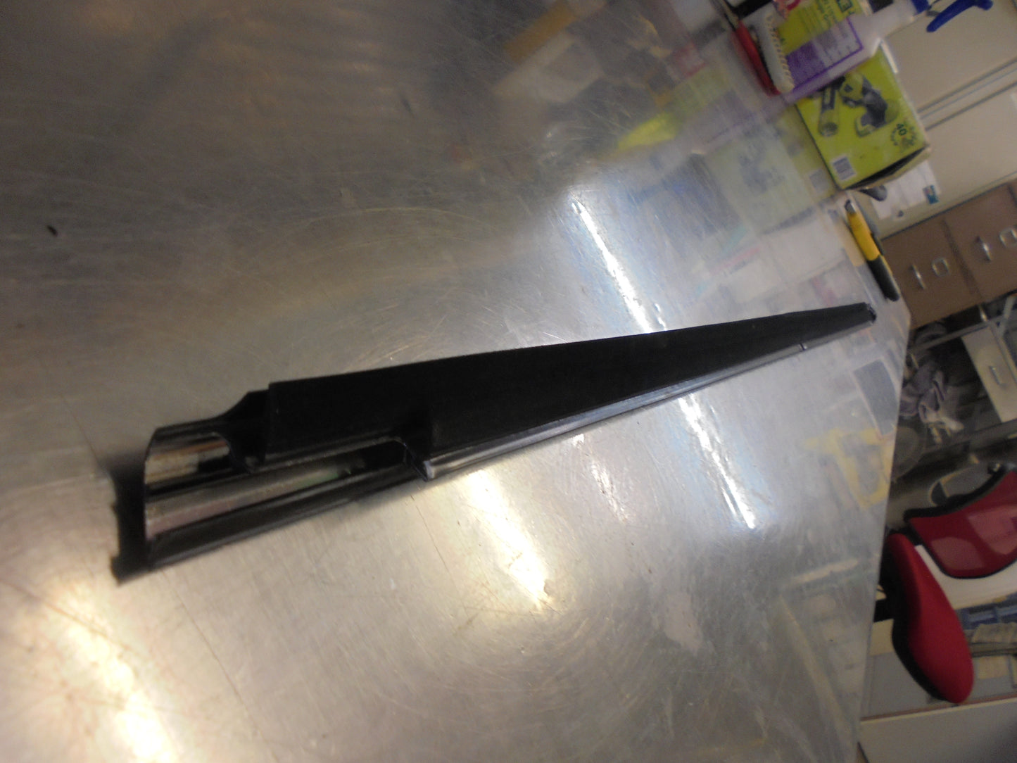 Mitsubishi Galant Genuine Passenger Front Door Belt Weatherstrip New Part