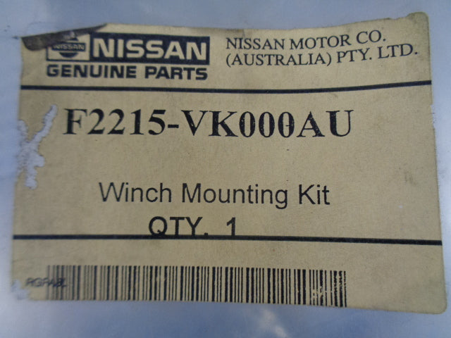 Nissan D22 Navara Genuine Winch Mounting Kit New Part