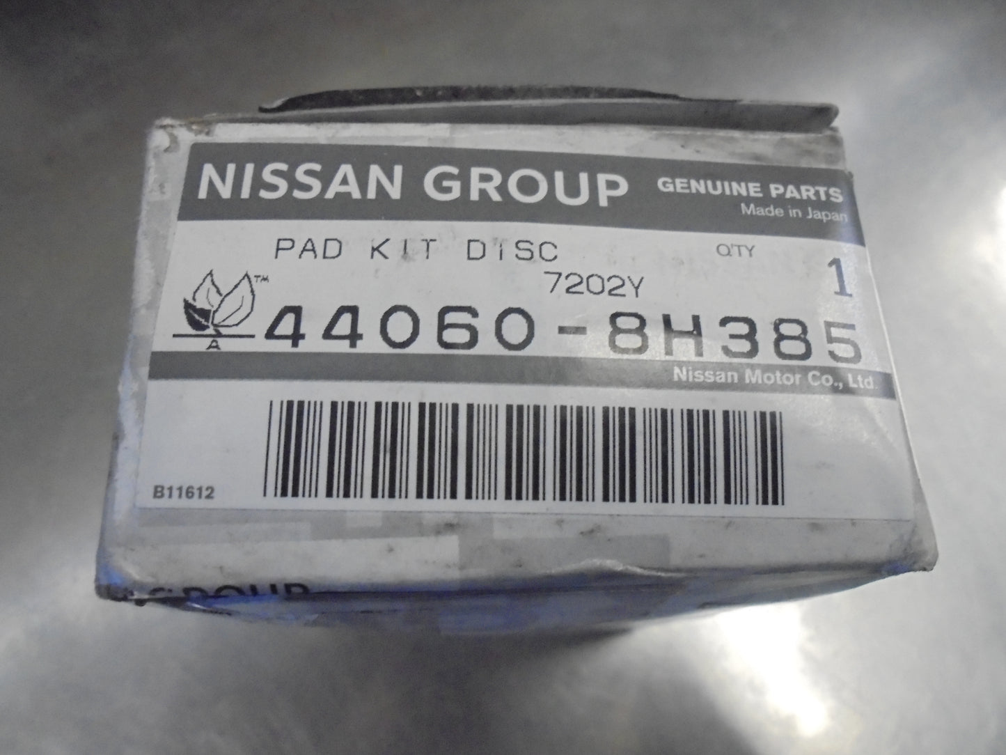 Nissan Skyline-Tiida-Qashqai-Pulsar-Murano-Leaf Genuine Rear Brake Pads New Part