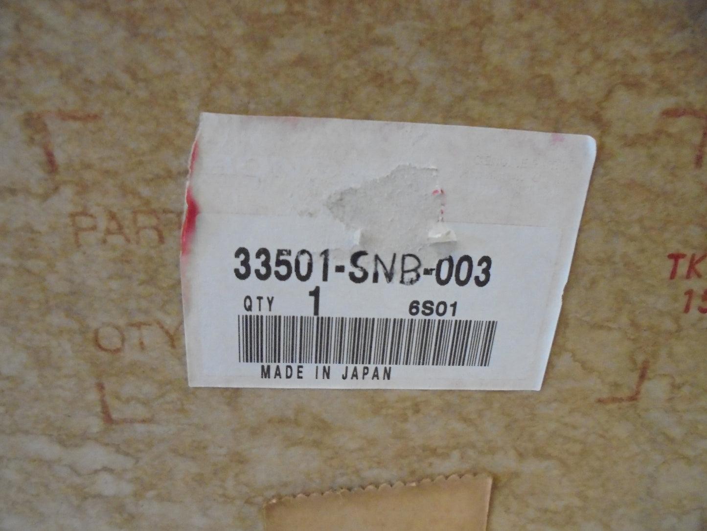 Honda FD Civic Genuine Right Hand Rear Tail Light New Part