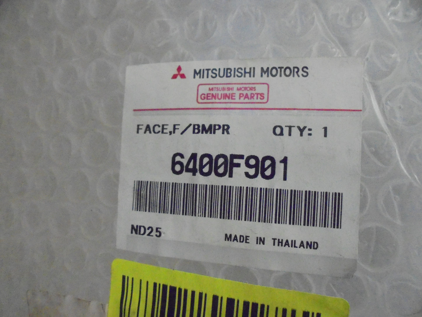 Mitsubishi ML Triton Genuine Front Bumper Bar Cover New Part