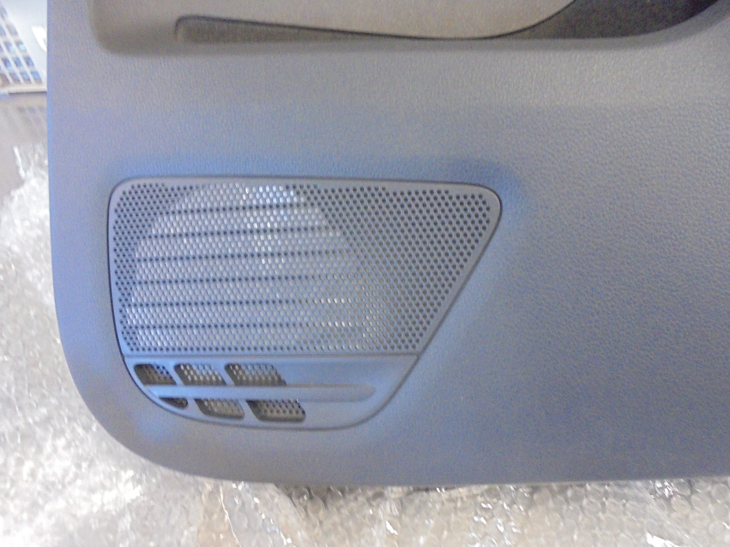 VW Amarok Genuine Drivers Rear Door Tim Leatherette Black New Part