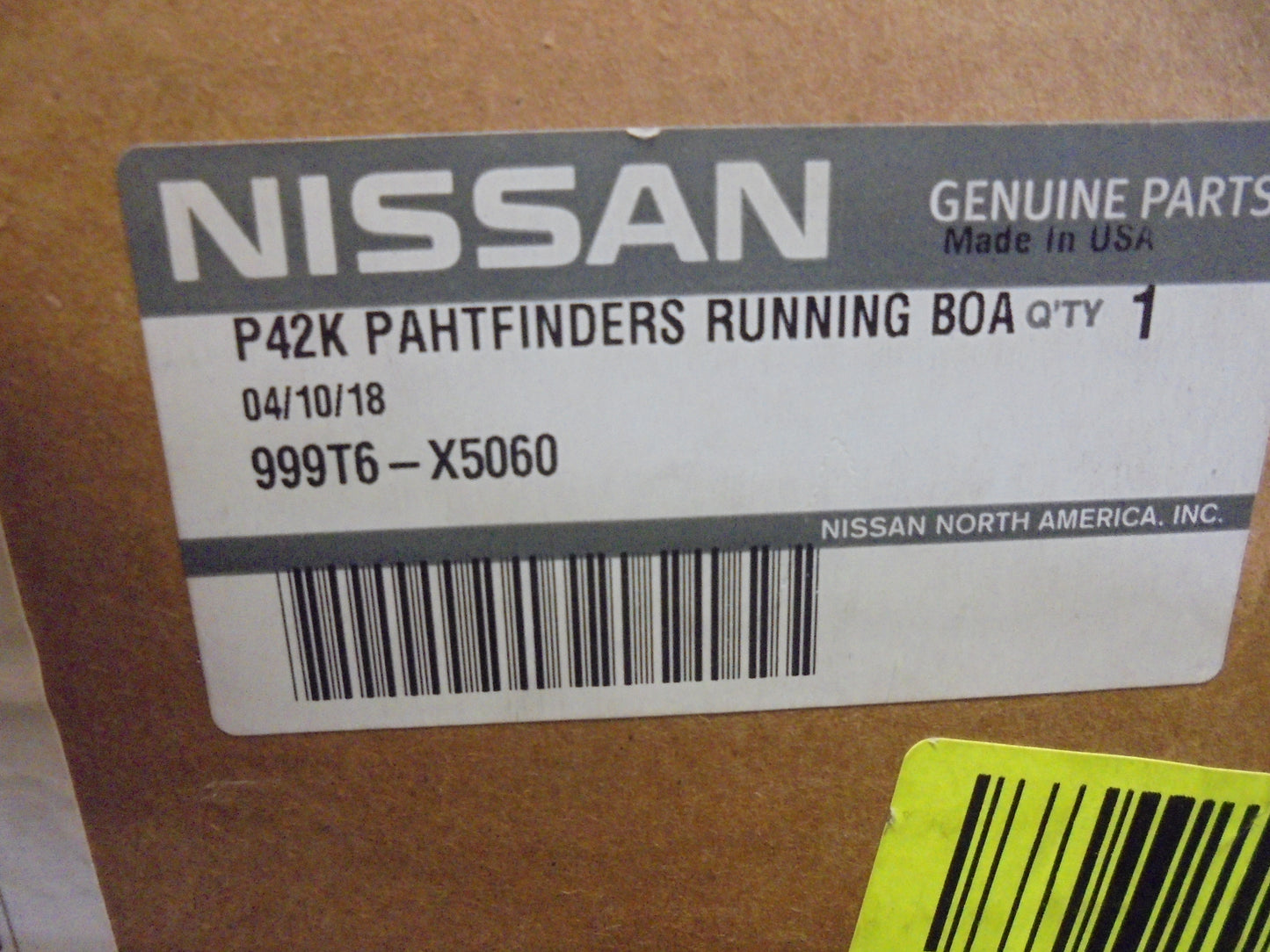 Nissan R52 Series 2-3 Genuine Pathfinder Side Step Kit New Part
