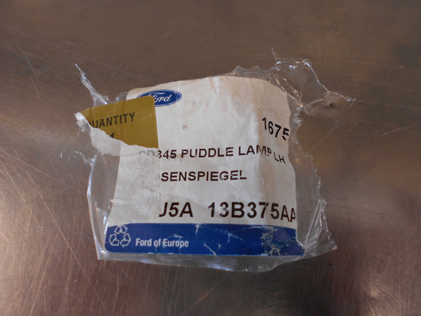 Ford Kuga Genuine Left Hand Mirror Puddle Lamp Assembly - New Part