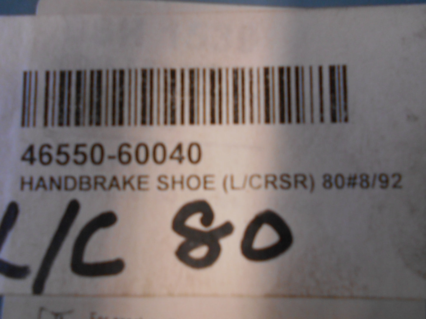 BOSCH Rear Brake Shoe Set Suits Toyota Landcruiser New Part