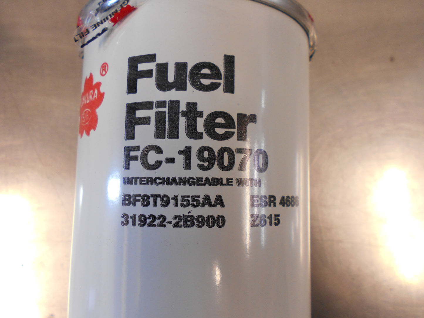 Sakura Fuel Filter Suits Hyundai/Kia/Land Rover Various Models New Part