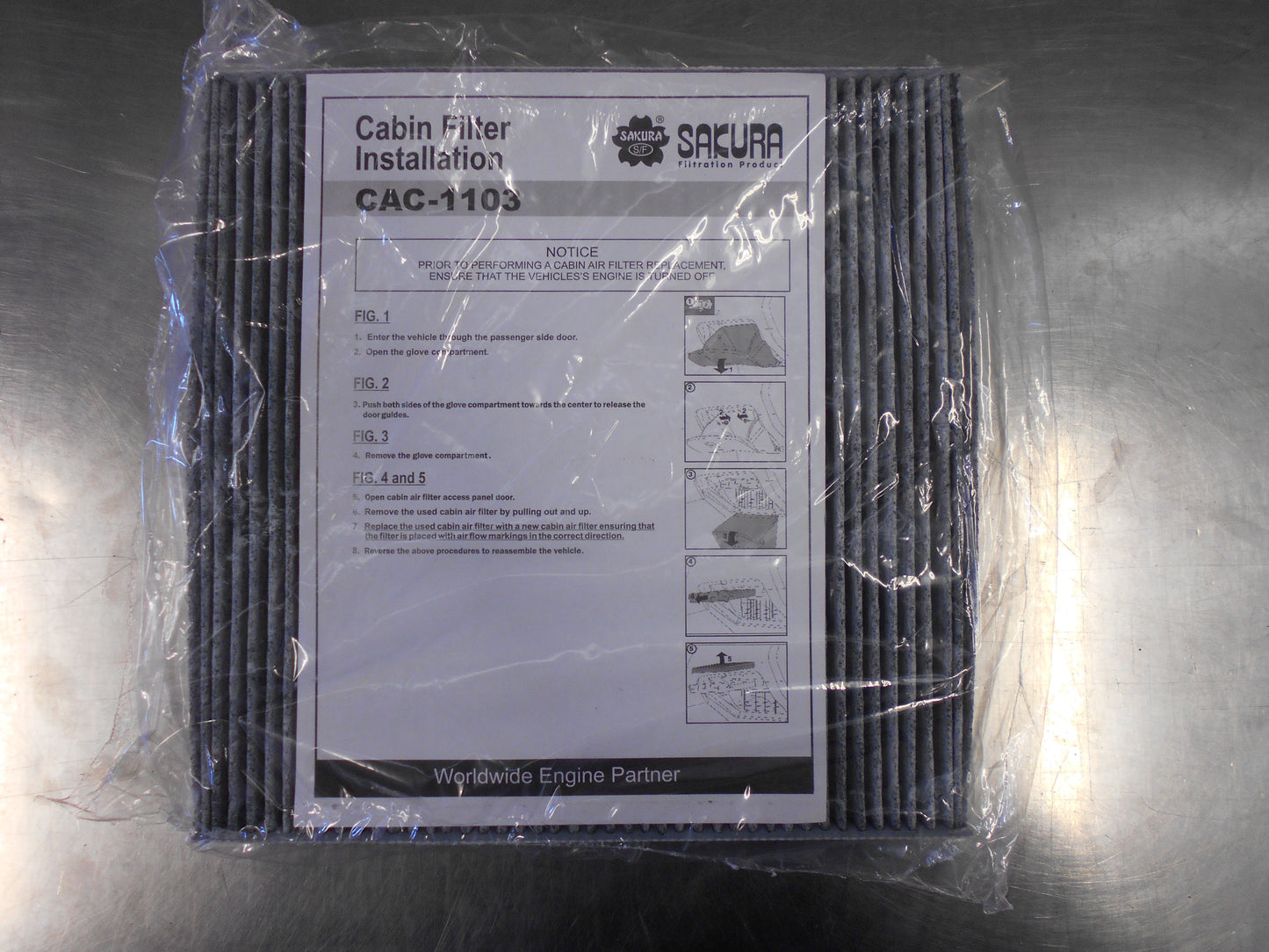 Sakura Cabin Air Filter Suits Subaru / Toyota New Part