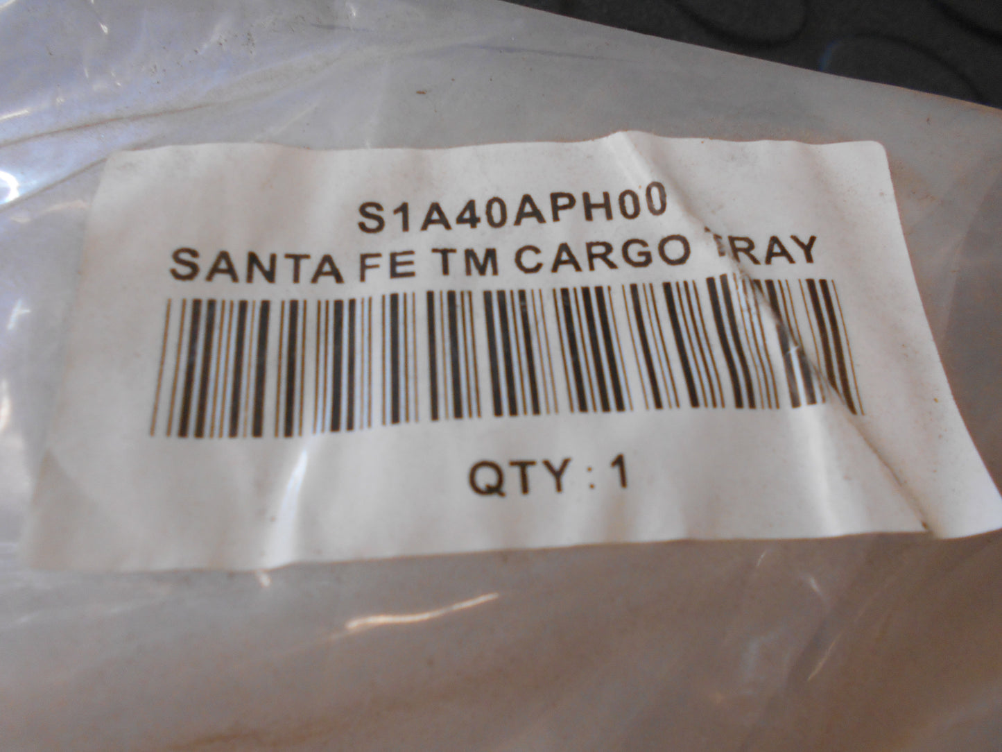 Hyundai Santa FE TM Genuine Cargo Tray New Part