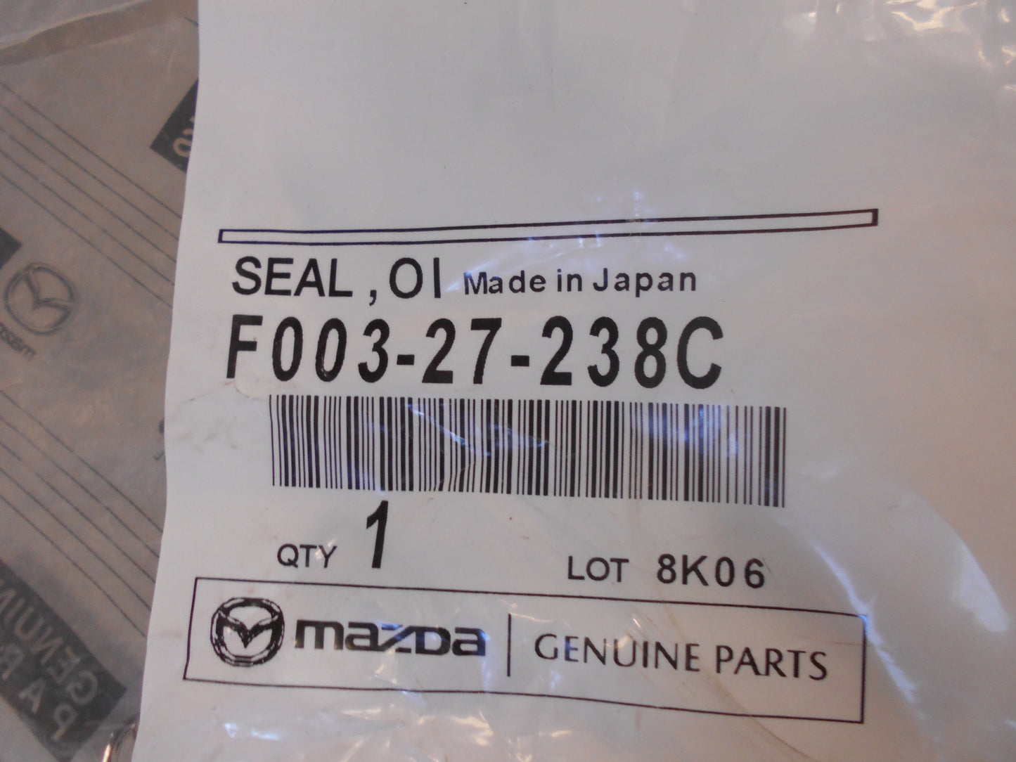 Mazda Various Models Genuine Auto Trans Output Shaft Seal New Part