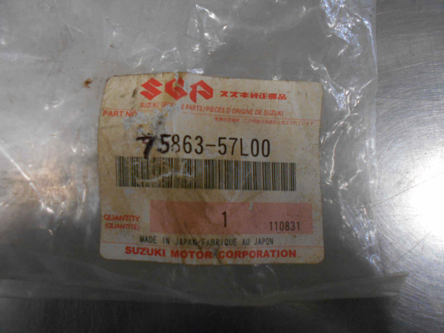 Suzuki Kizashi Genuine Centre Console Rear Bracket New Part
