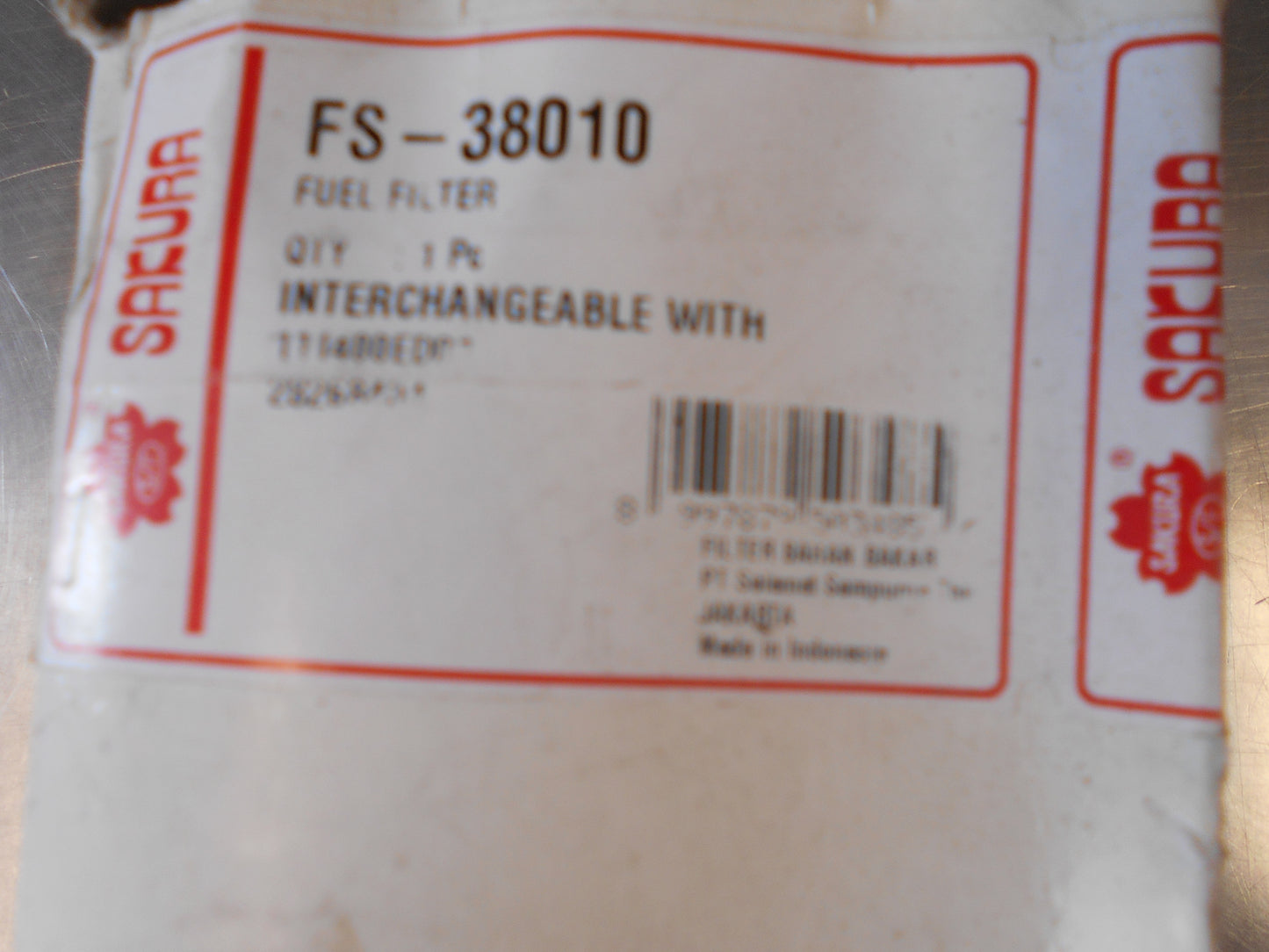 Sakura Fuel Filter Suits Great Wall Various Models New Part