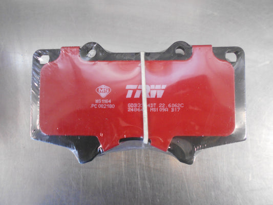 TRW Front Brake Pad Set Suits Toyota Hilux / Landcruiser New Part