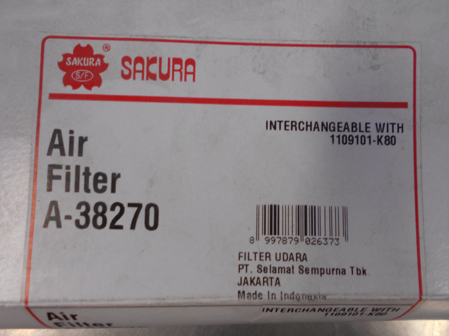 Sakura Air Filter Suits Great Wall V200/X200 New Part