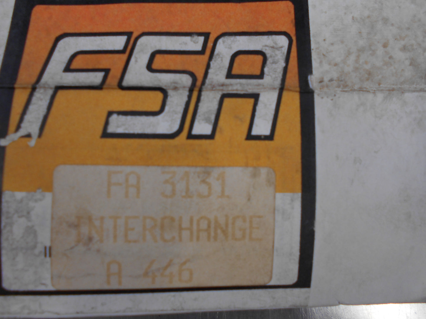 FSA Air Filter Suits Toyota / Daihatsu / Holden Various Models New Part