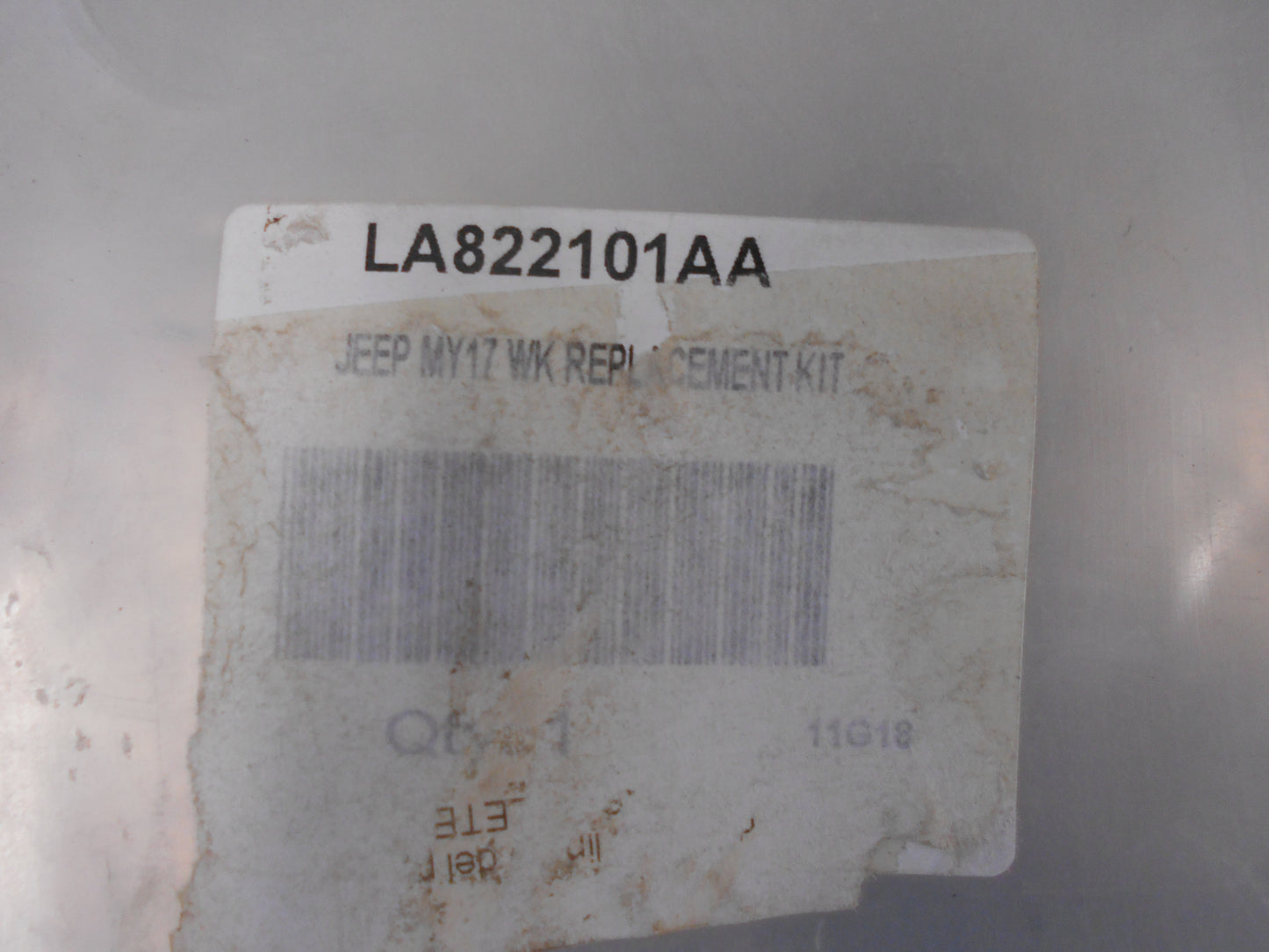 Jeep WK Grand Cherokee Genuine Tow Bar Bracket Kit New Part