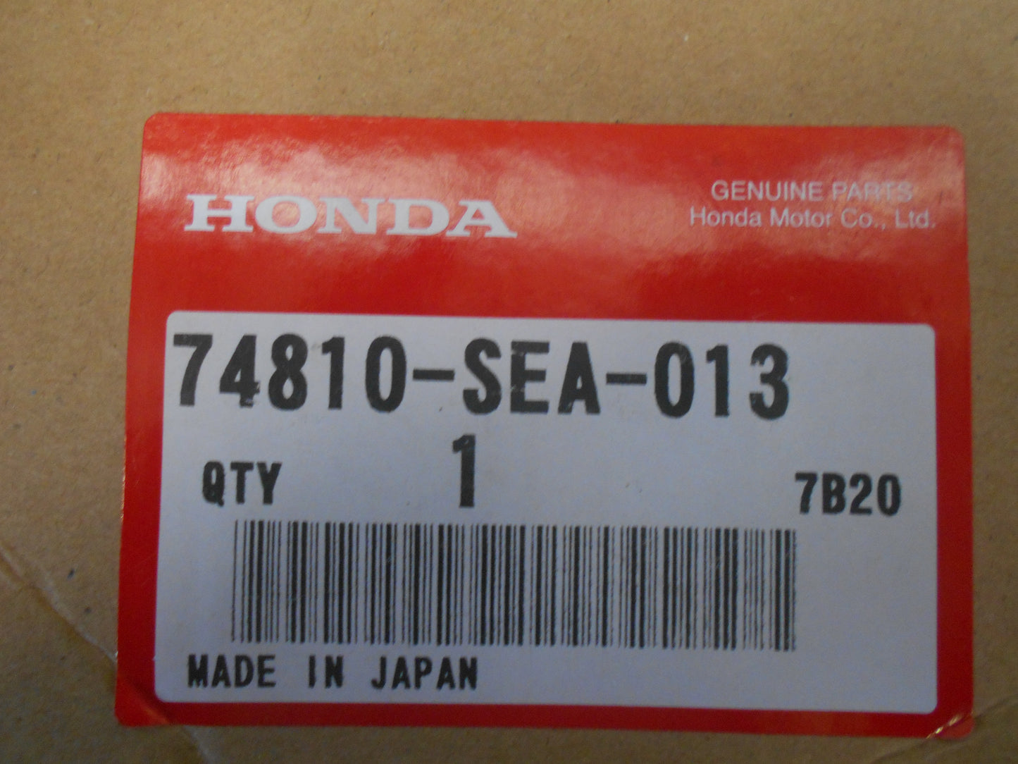 Honda Accord Genuine Boot Opener Switch Assy New Part