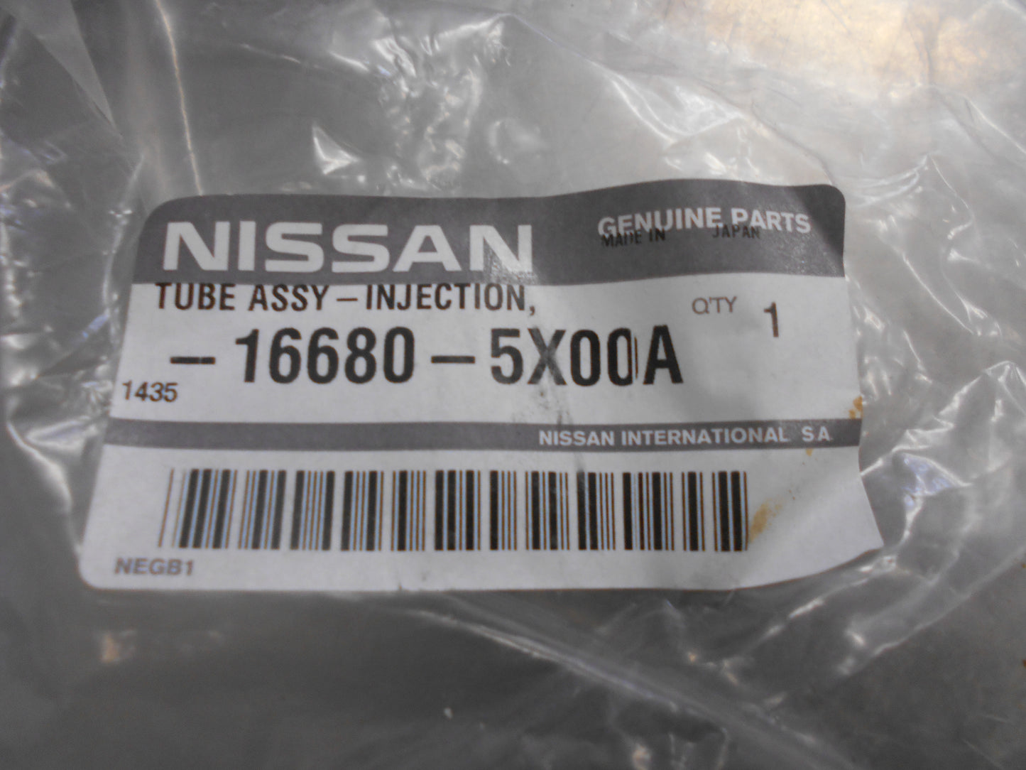 Nissan NP300 Navara Genuine YD25DDTI Injector Tube No.1 New Part